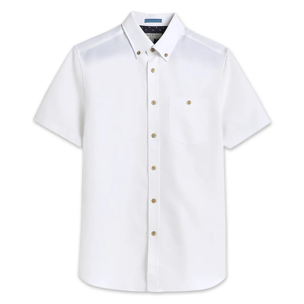 Ted Baker YASAI SS Oxford Shirt White - Buy Now