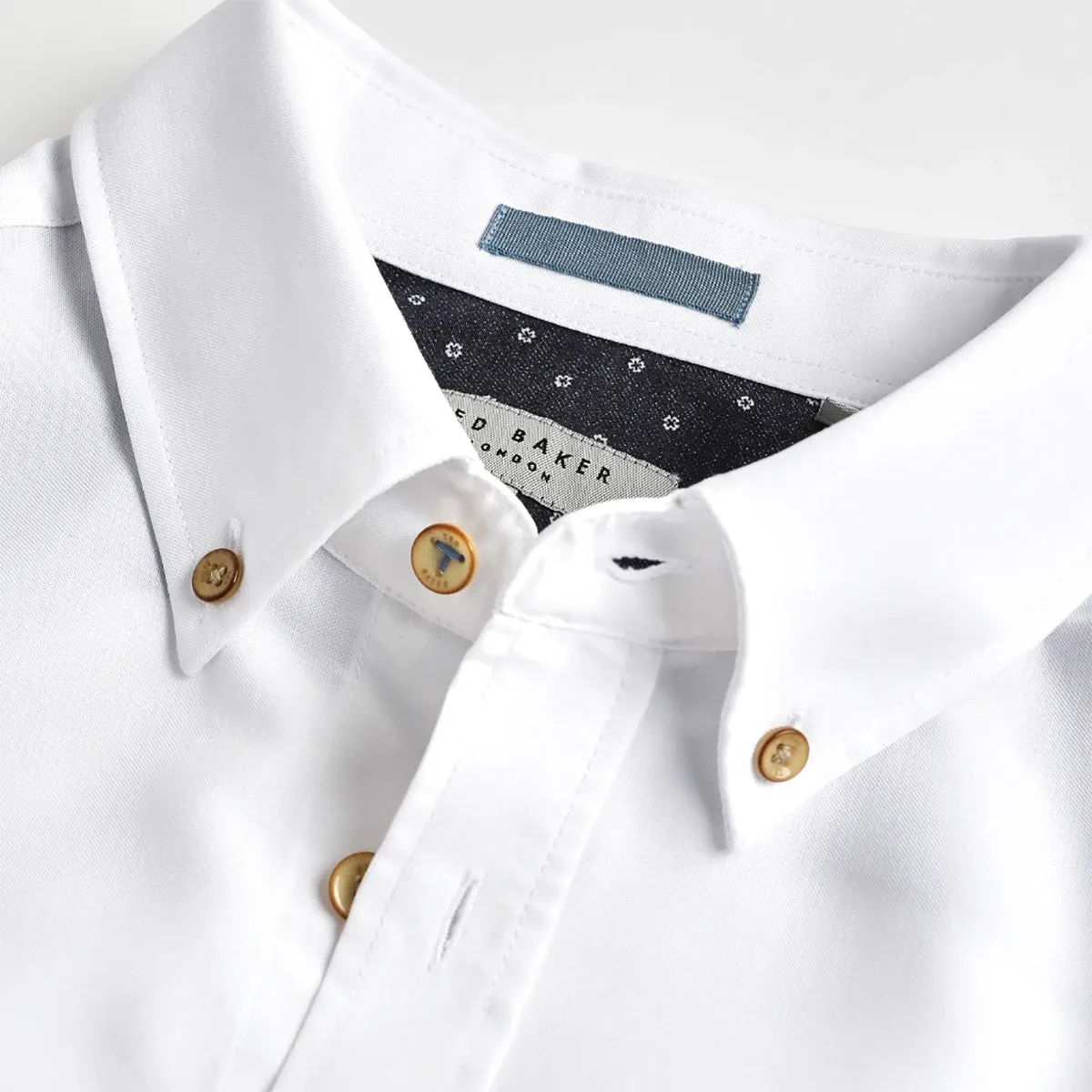 Ted Baker YASAI SS Oxford Shirt White - Buy Now