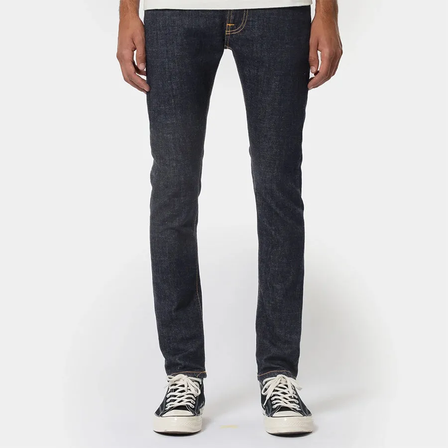 Tight Terry Jeans - Rinse Twill - Nudie Jeans | Result: Nudie Jeans' Tight Terry Jeans in Rinse Twill are a must-have!