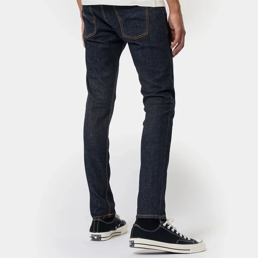 Tight Terry Jeans - Rinse Twill - Nudie Jeans | Result: Nudie Jeans' Tight Terry Jeans in Rinse Twill are a must-have!