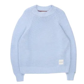 Tommy Hilfiger Blue Texture Knit Sweater