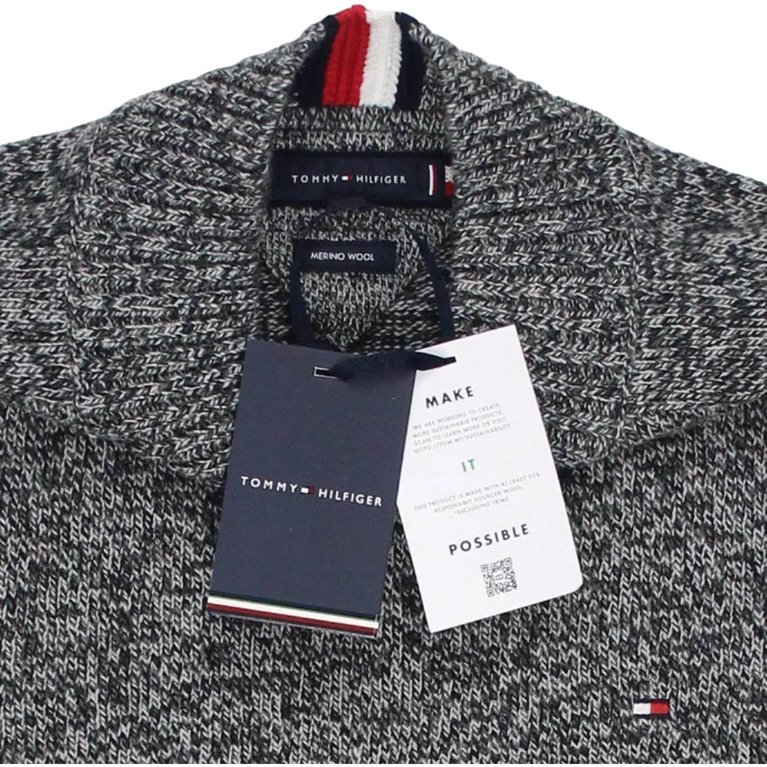 Tommy Hilfiger Grey Fleck Sweater