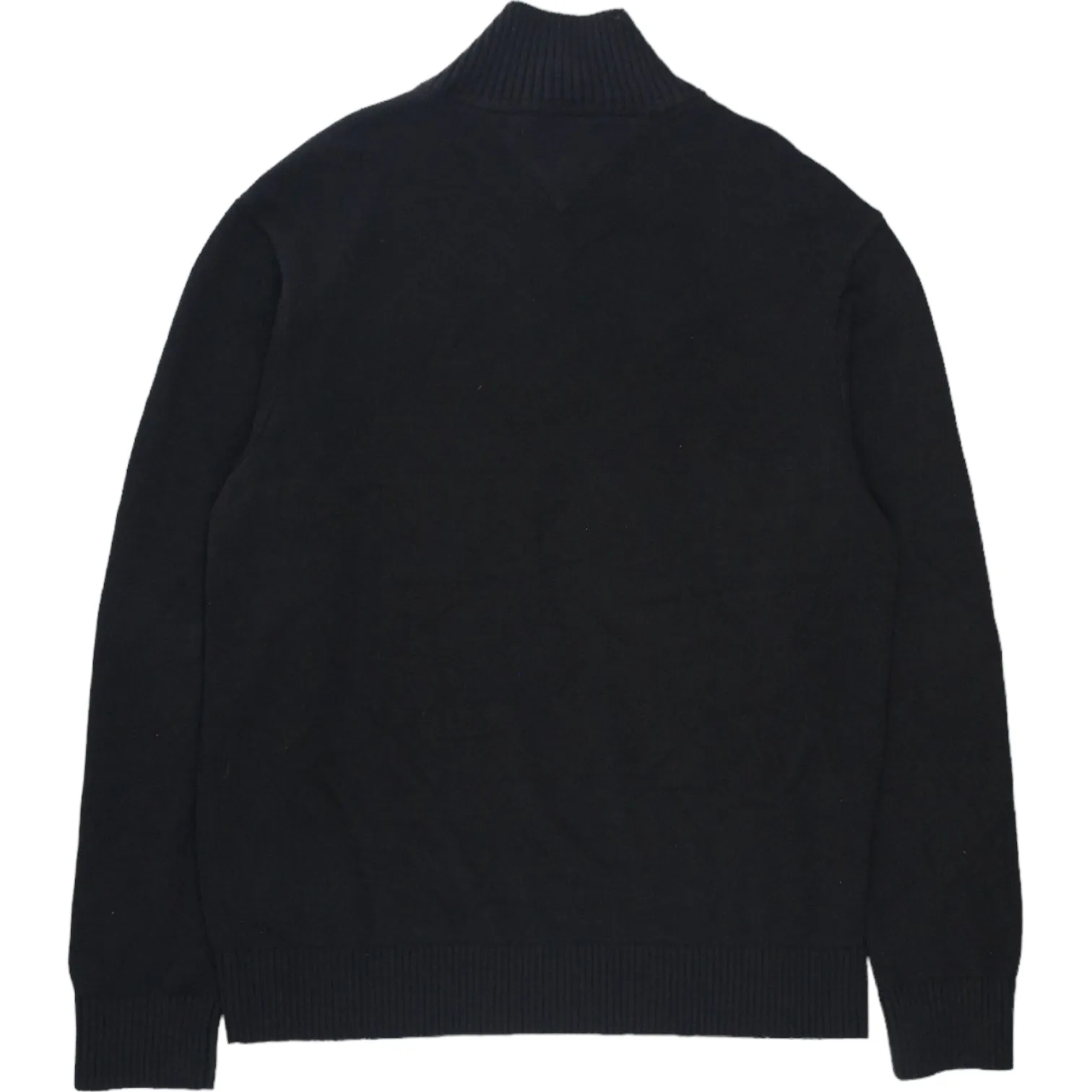 Tommy Jeans Black 1/4 Zip Sweater