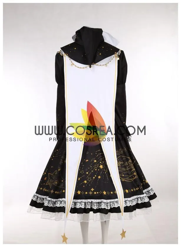 Touhou Marisa Kirisame Cosplay Costume with Starry Design