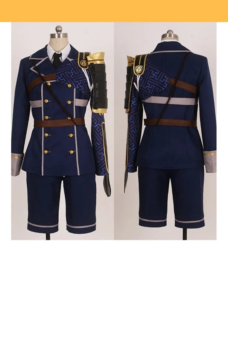 Touken Ranbu Atsushi Toushirou Cosplay Costume - Navy Blue