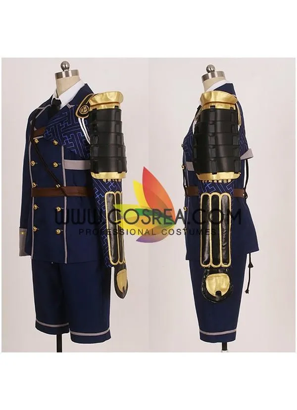 Touken Ranbu Atsushi Toushirou Cosplay Costume - Navy Blue