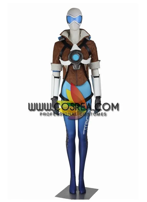 Tracer Cosplay Costume - Gradient Blue - Overwatch