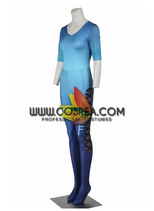 Tracer Cosplay Costume - Gradient Blue - Overwatch