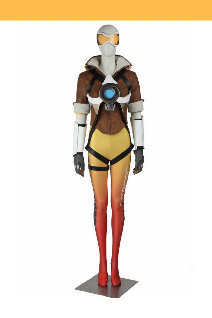 Tracer Overwatch Cosplay Costume - Classic Design