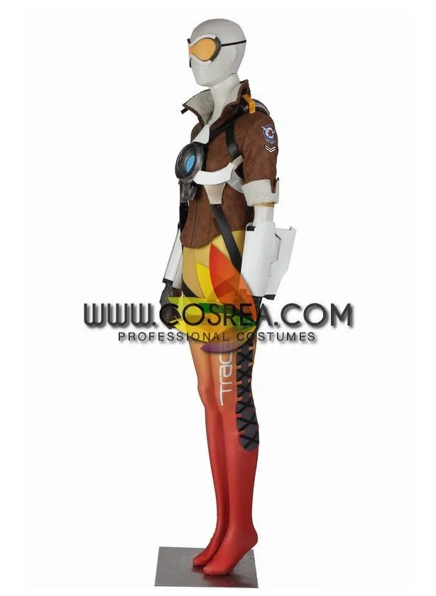 Tracer Overwatch Cosplay Costume - Classic Design