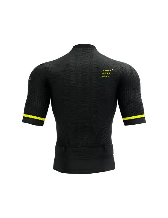 Trail SS Top M Black/Safety Yellow