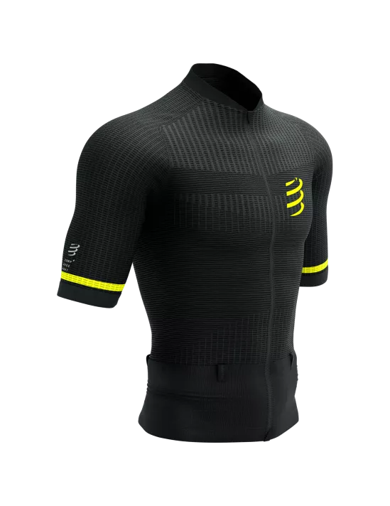 Trail SS Top M Black/Safety Yellow