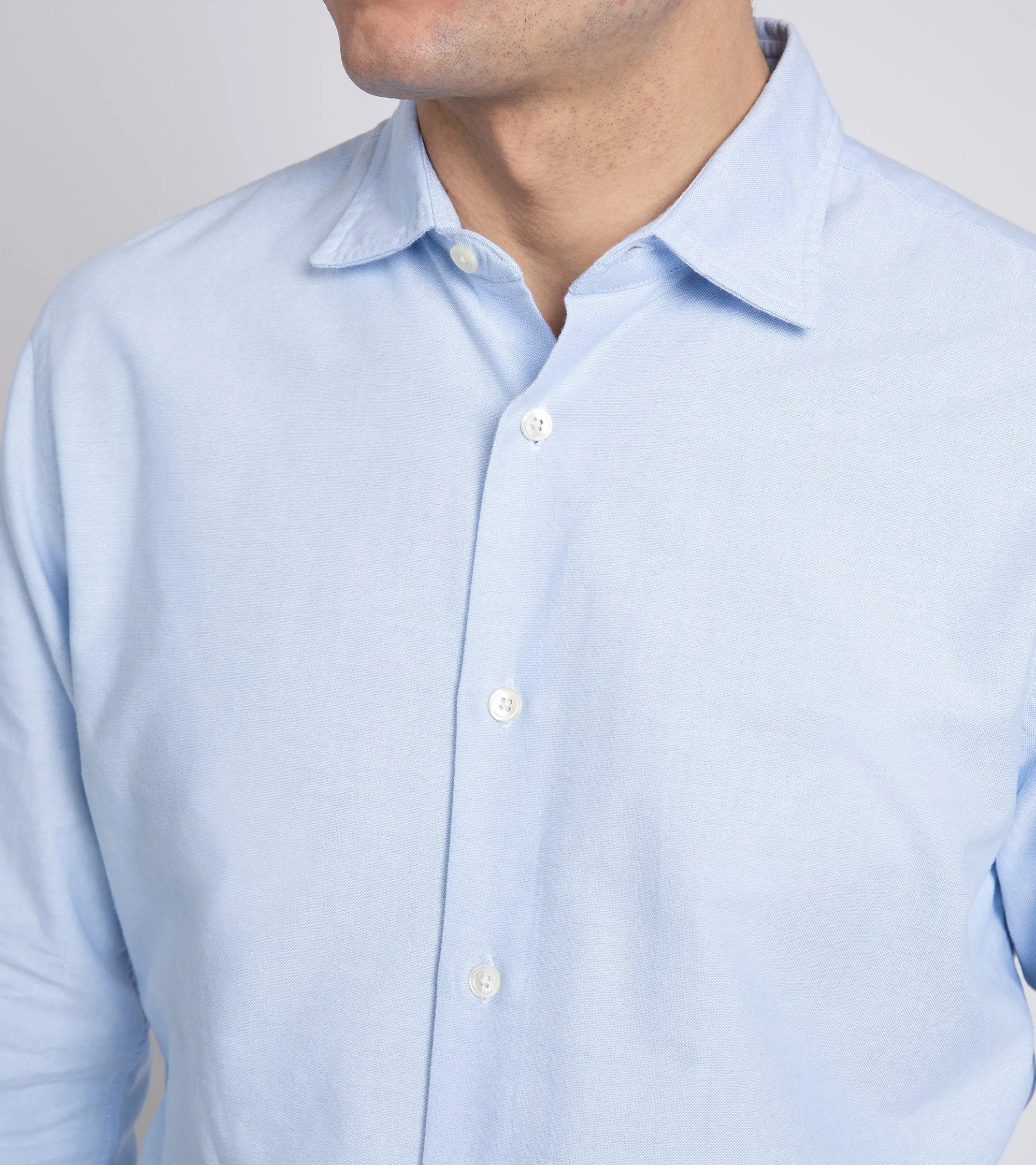 Trunk Audley Light Blue Oxford Shirt