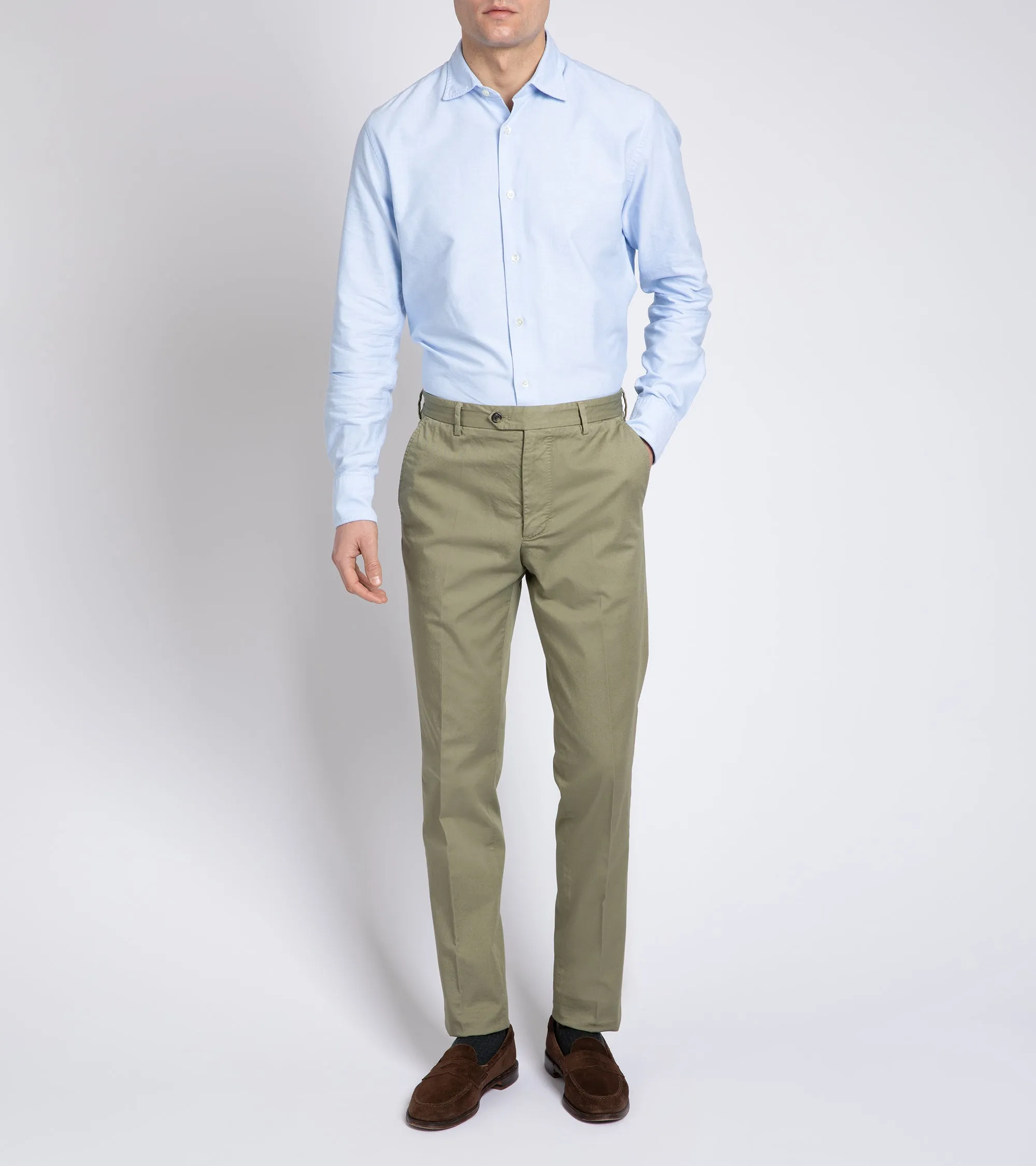 Trunk Audley Light Blue Oxford Shirt