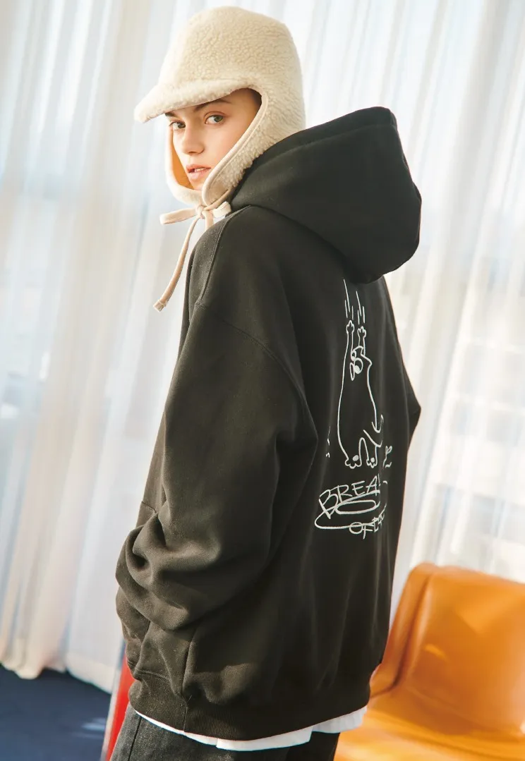 Unisex Logo Hoodies & Sweatshirts - COMPAGNO Street Style