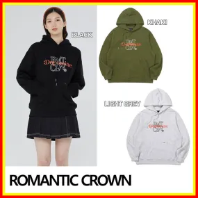 Unisex Long Sleeve Hoodies & Sweatshirts - Romantic Crown | Street Style