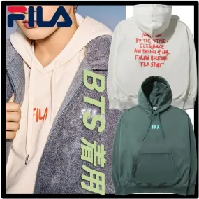 Unisex Street Style Hoodies & Sweatshirts by FILA