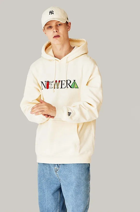 Unisex Street Style Logo Hoodies by New Era