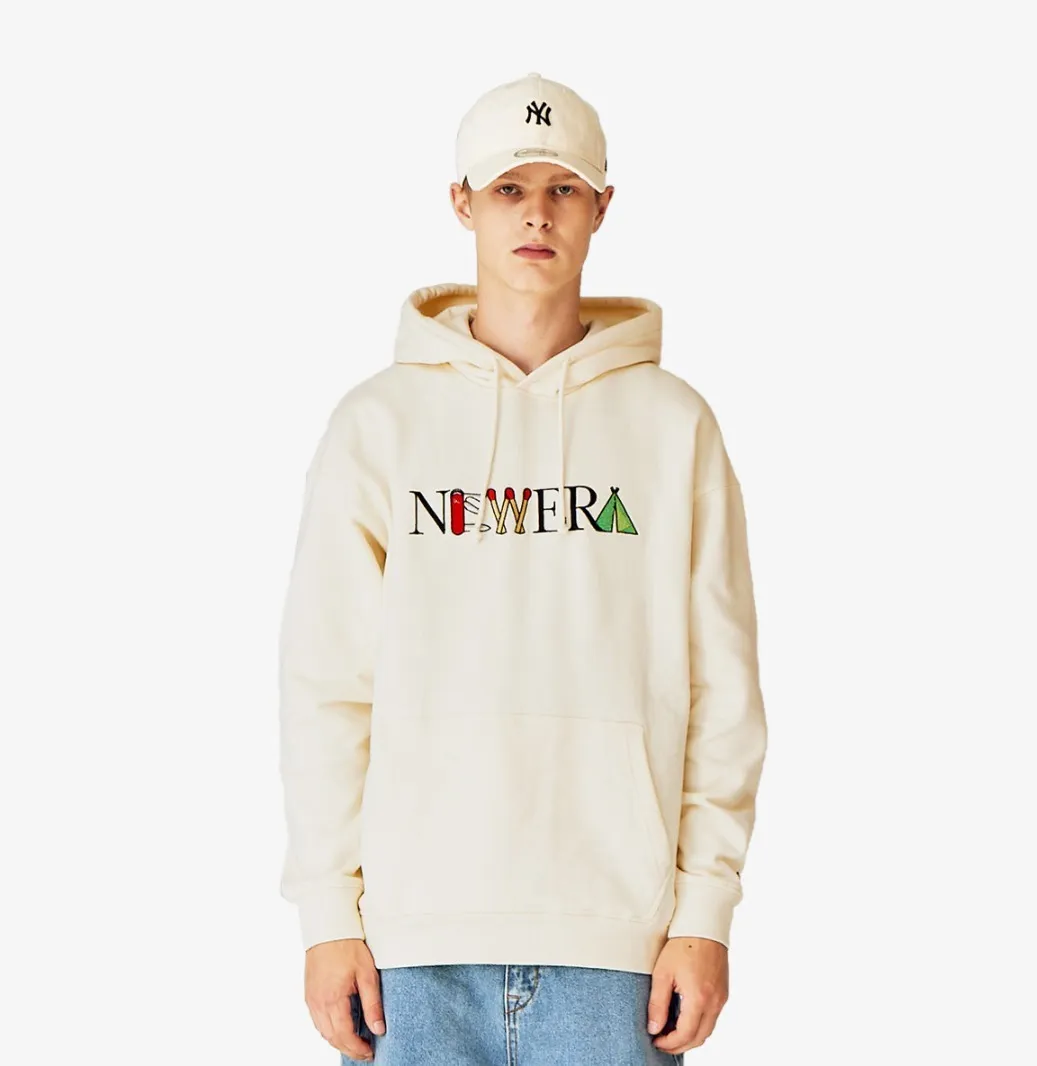 Unisex Street Style Logo Hoodies by New Era