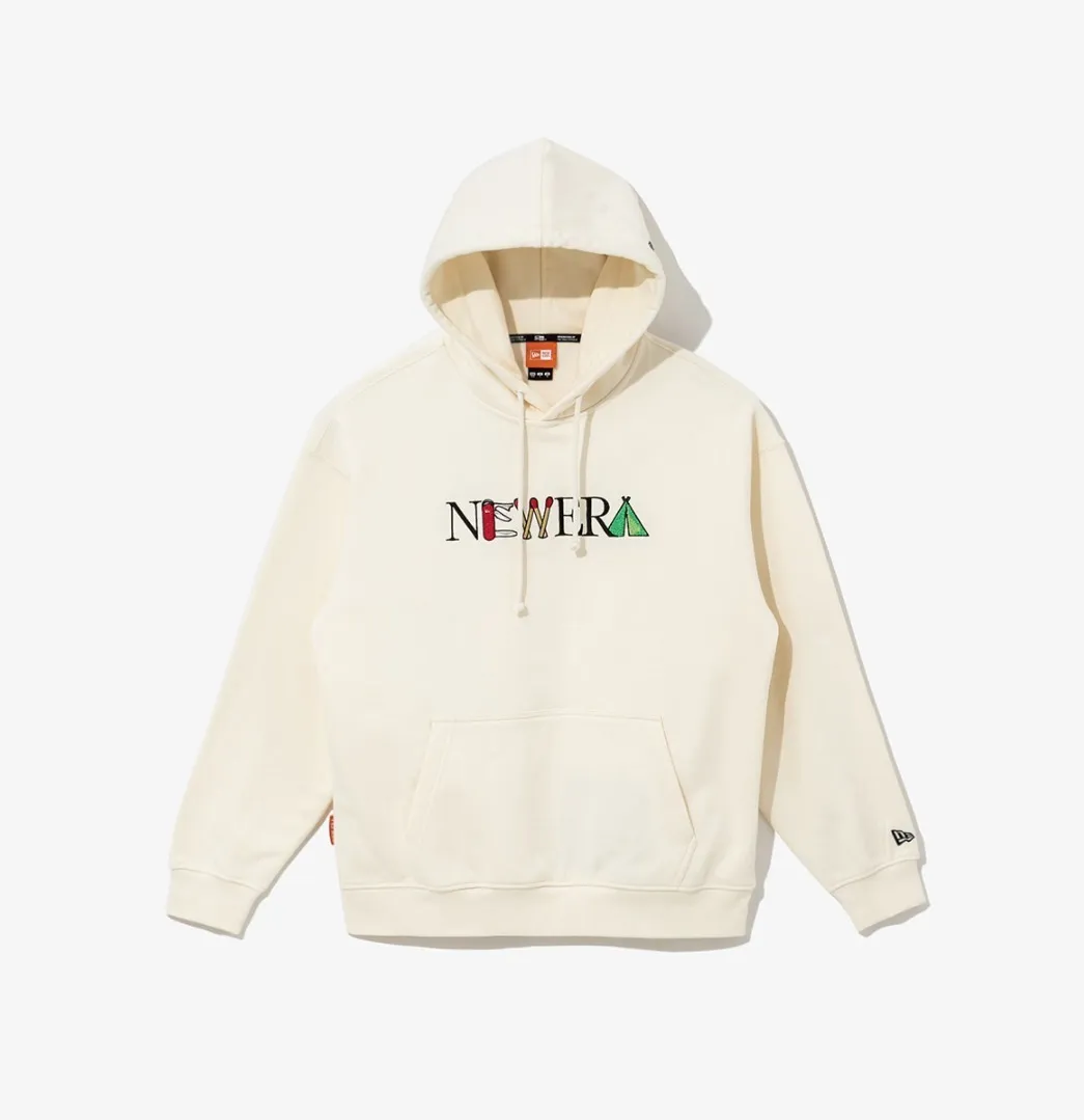 Unisex Street Style Logo Hoodies by New Era