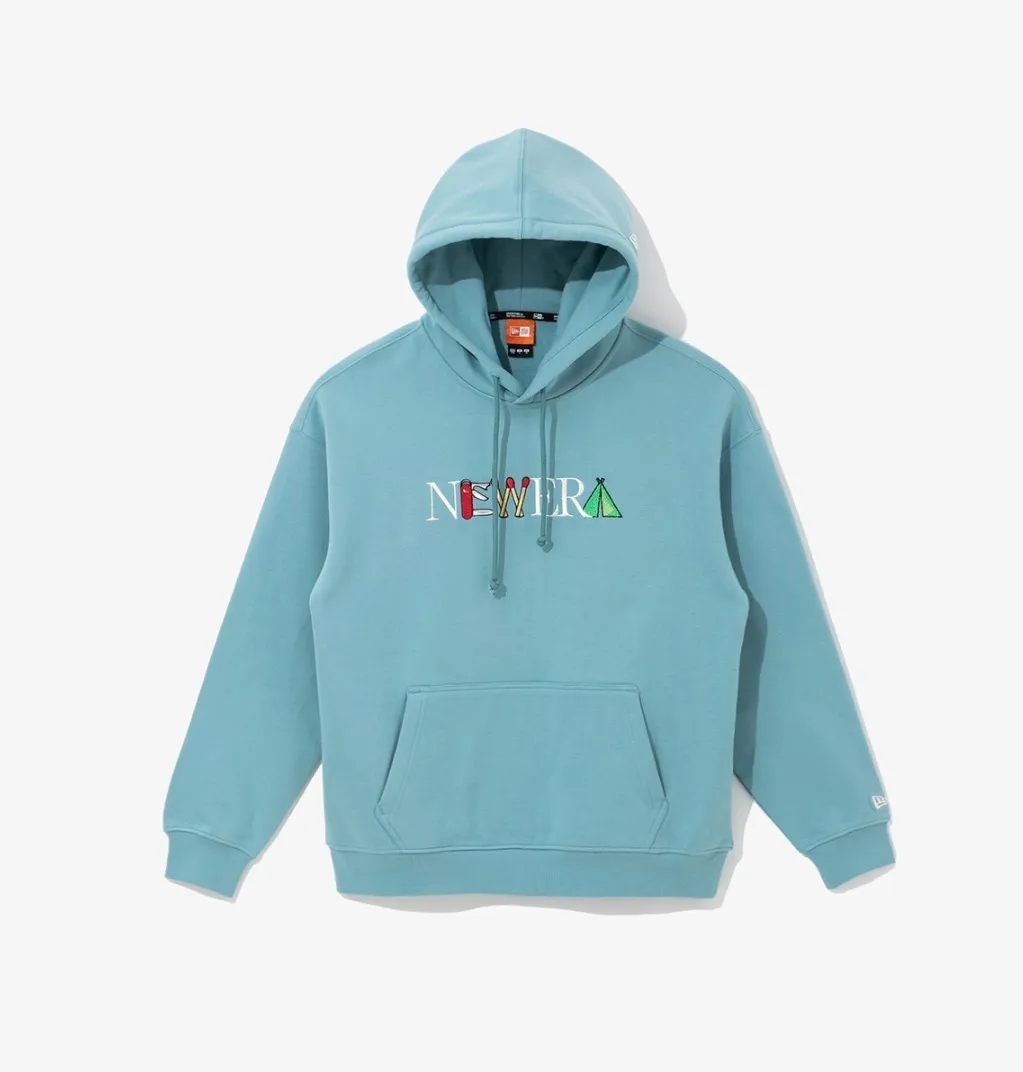 Unisex Street Style Logo Hoodies by New Era