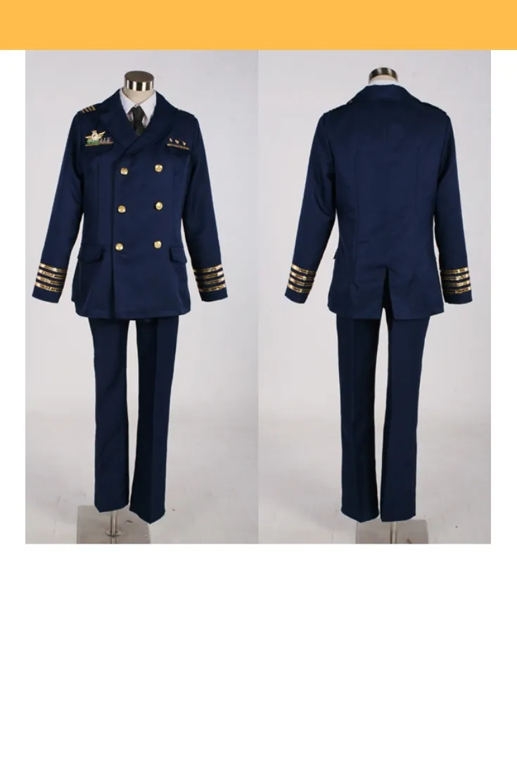 Uta No Prince Sama Shining Airlines Pilot Captain Commander Costume