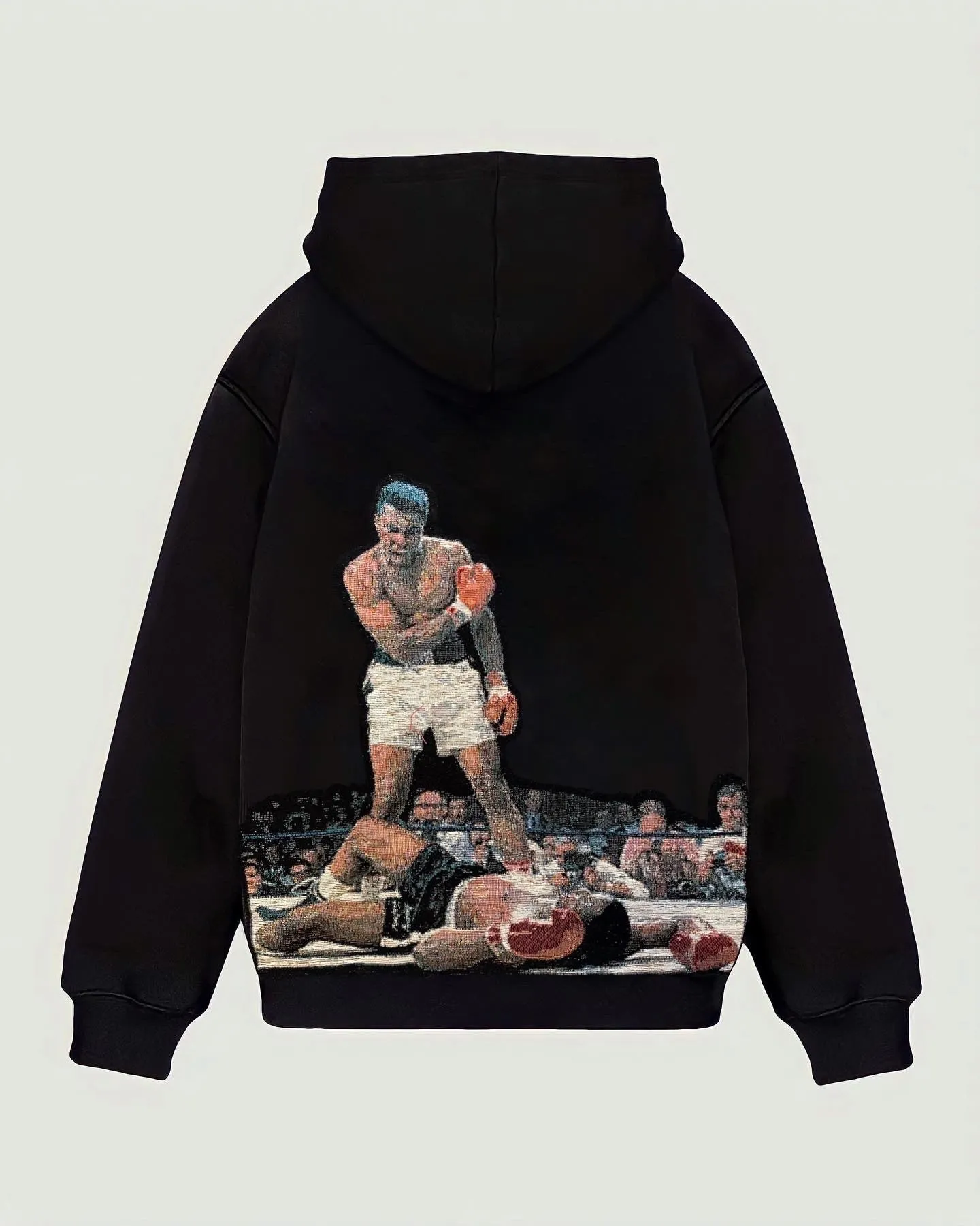 VA-AW22-519 MOHAMMED ALI TAPESTRY HOODIE