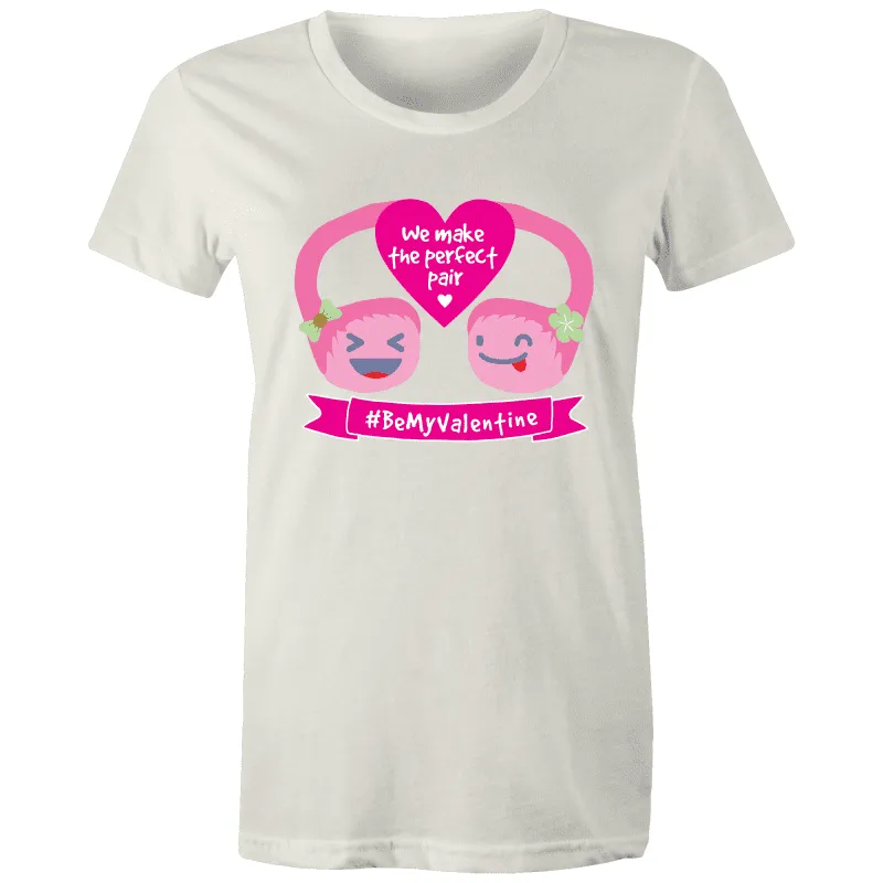 Valentine's Day Women's Perfect Pair Tee (L001)