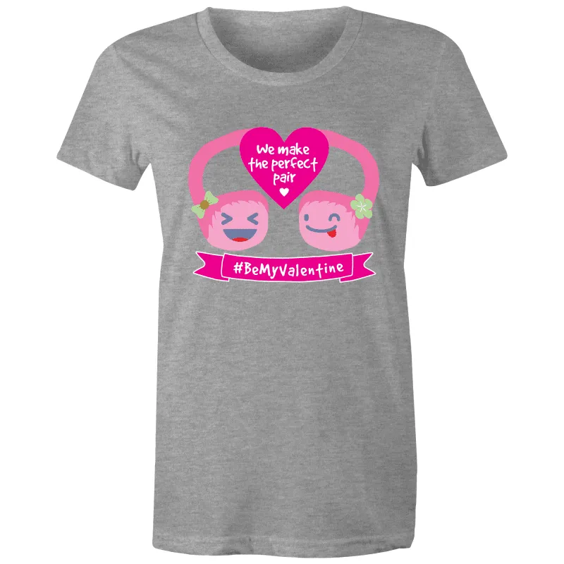 Valentine's Day Women's Perfect Pair Tee (L001)