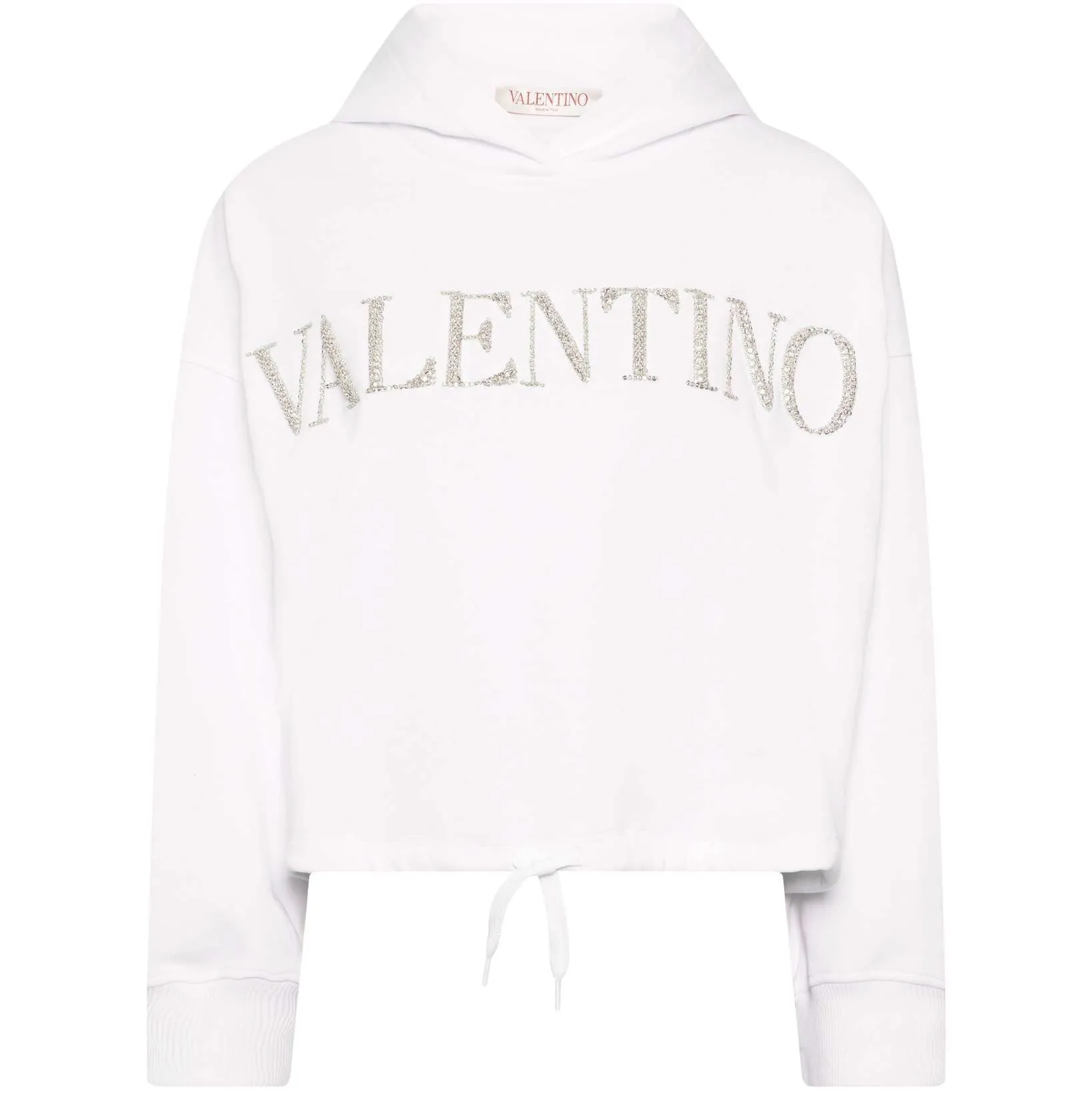 Valentino Street Style Long Sleeves Cotton Logo