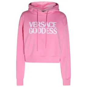 Versace | Long Sleeve Cotton Logo Street Style