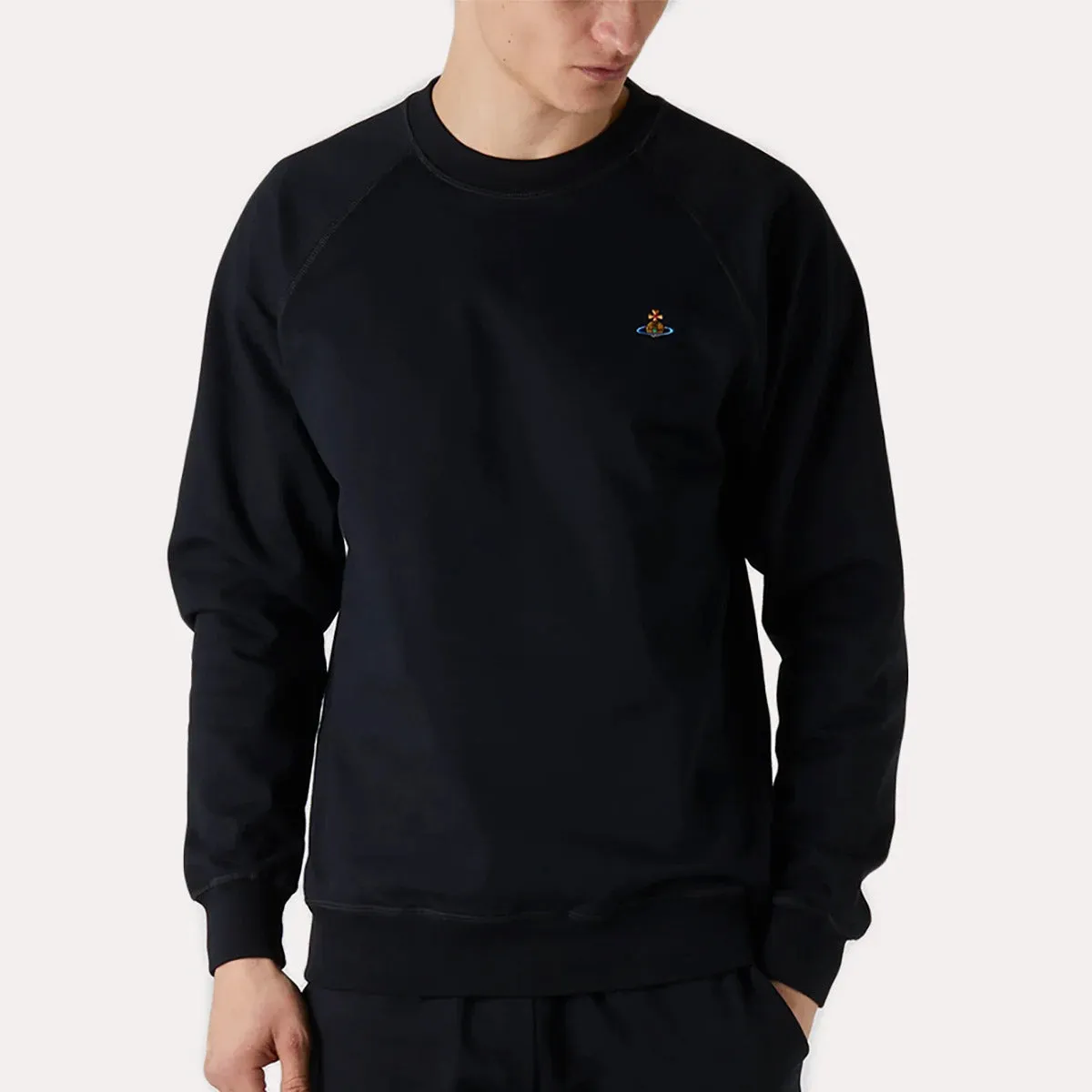 Vivienne Westwood - Black Raglan Sweatshirt.