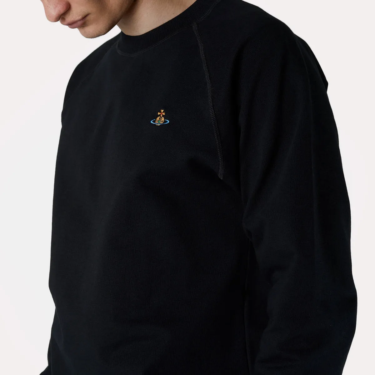 Vivienne Westwood - Black Raglan Sweatshirt.