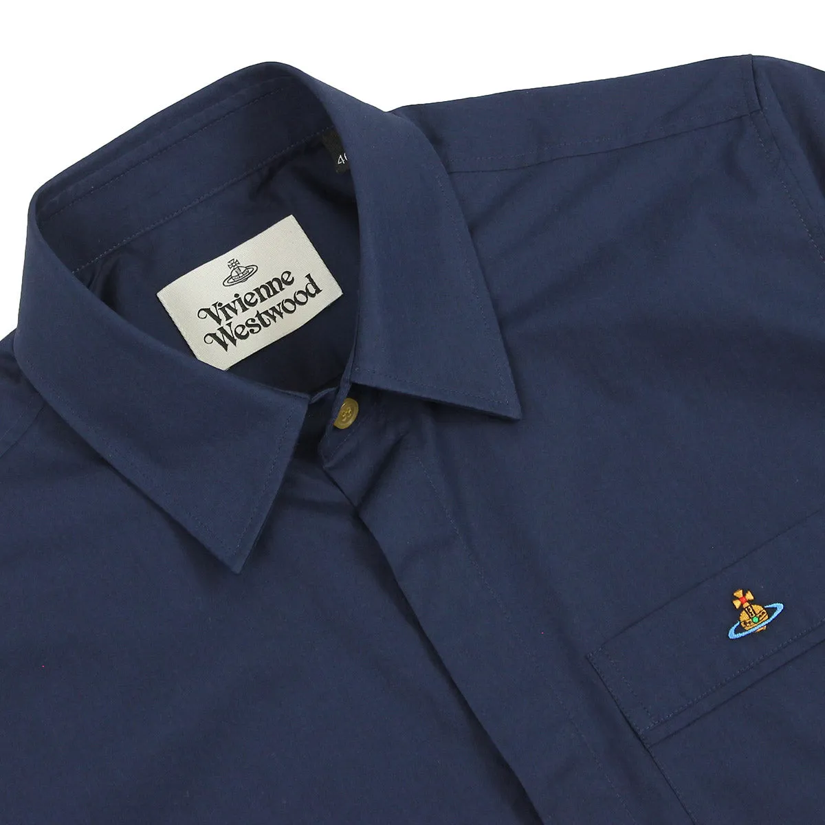 Vivienne Westwood Classic Orb Navy Shirt