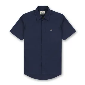 Vivienne Westwood Classic Orb Navy Shirt