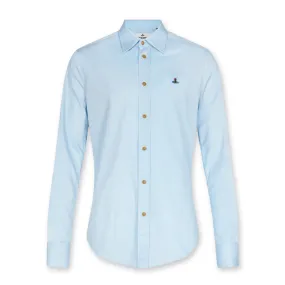 Vivienne Westwood Light Blue Slim Shirt - Best Price Guaranteed