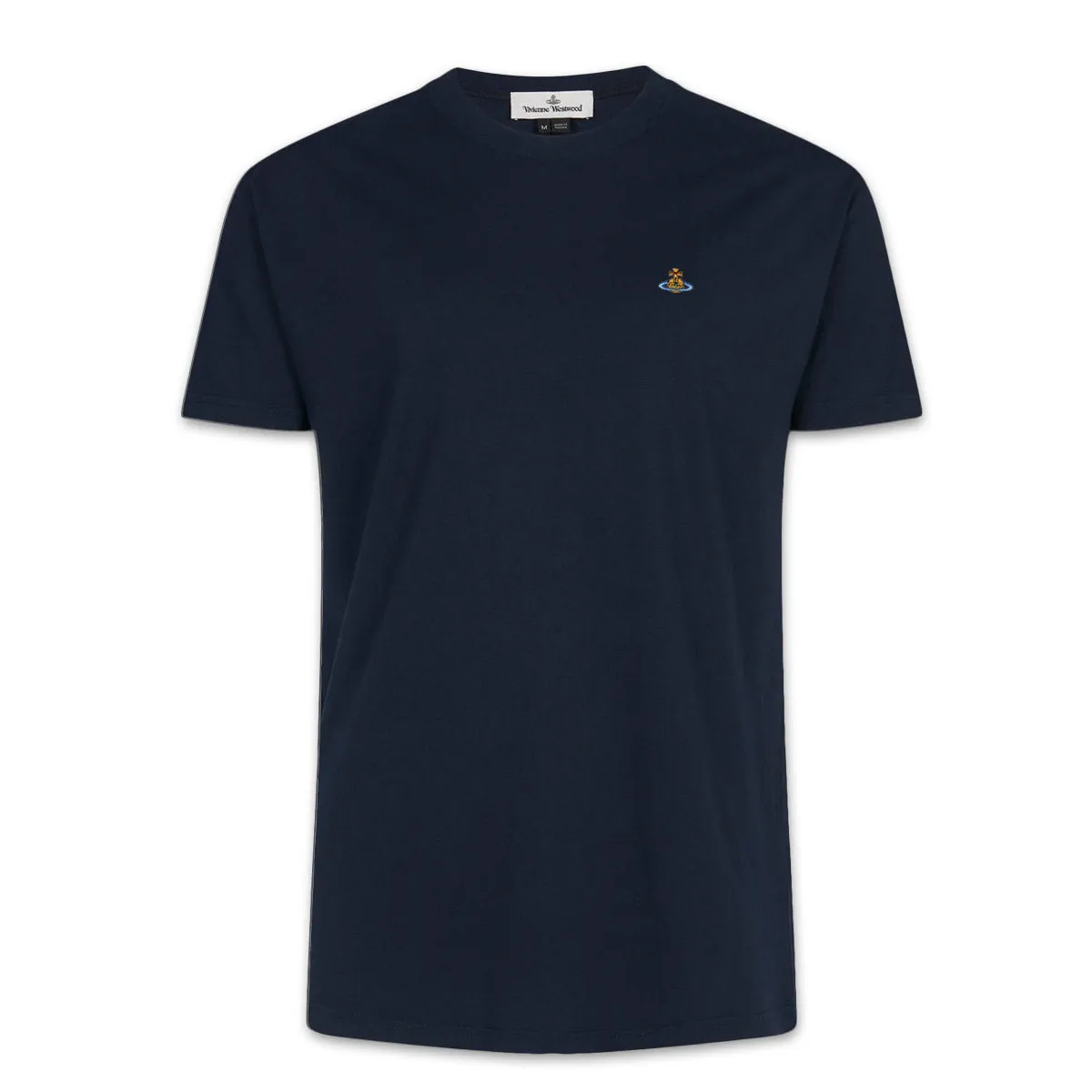 Vivienne Westwood Multicolour Orb T-Shirt Navy