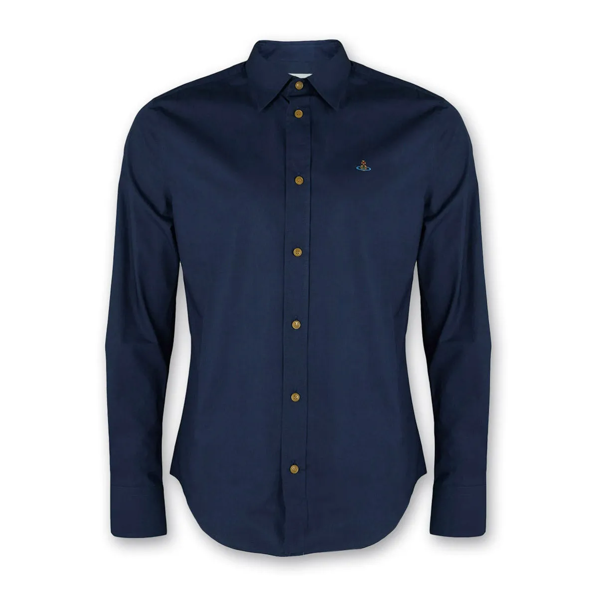 Vivienne Westwood Navy Slim Shirt