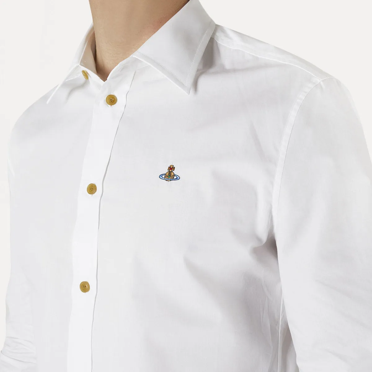 Vivienne Westwood - White Slim Fit Shirt.