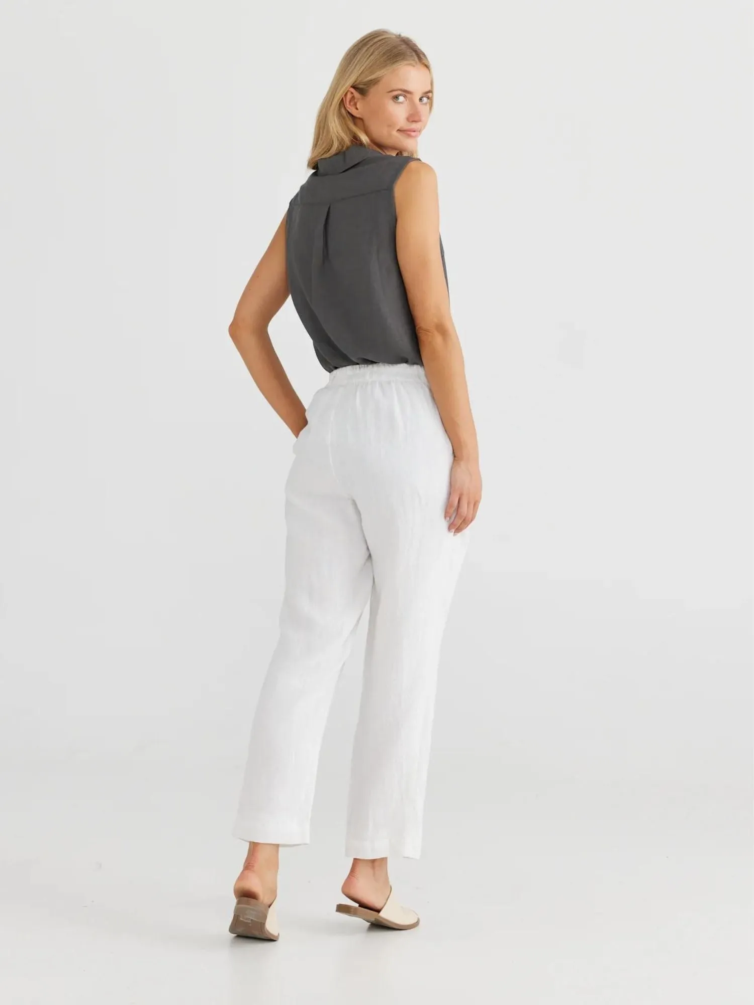 White Mandalay Pants