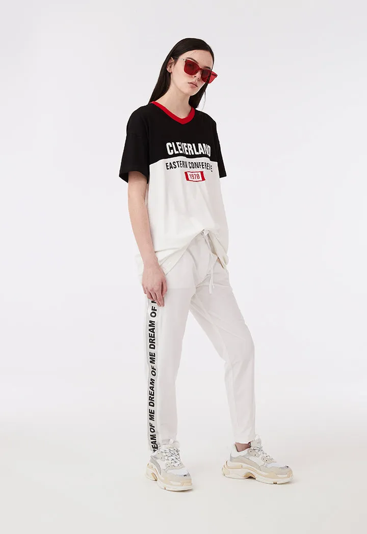 White Running Trousers