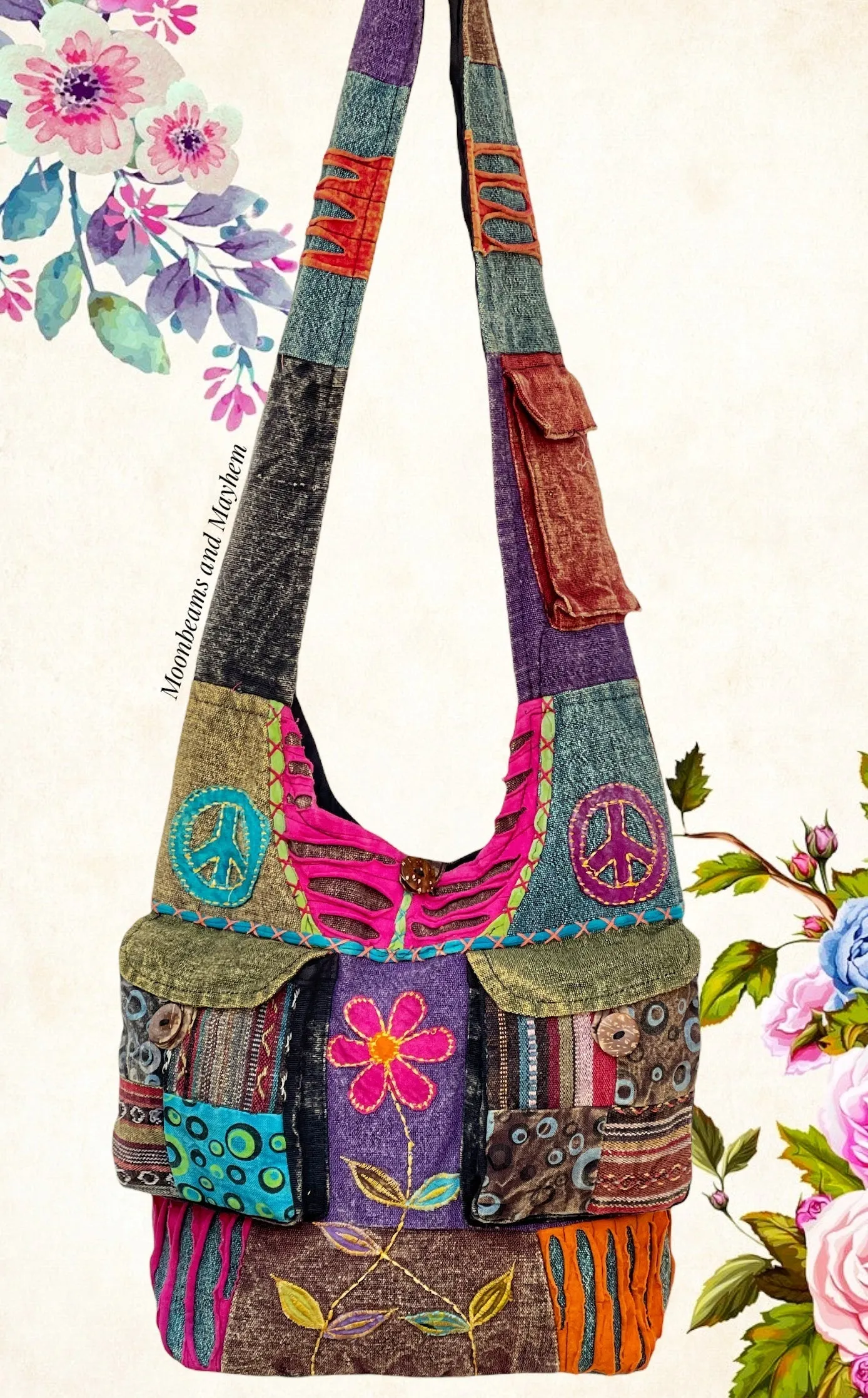 Wildflower shoulder bag