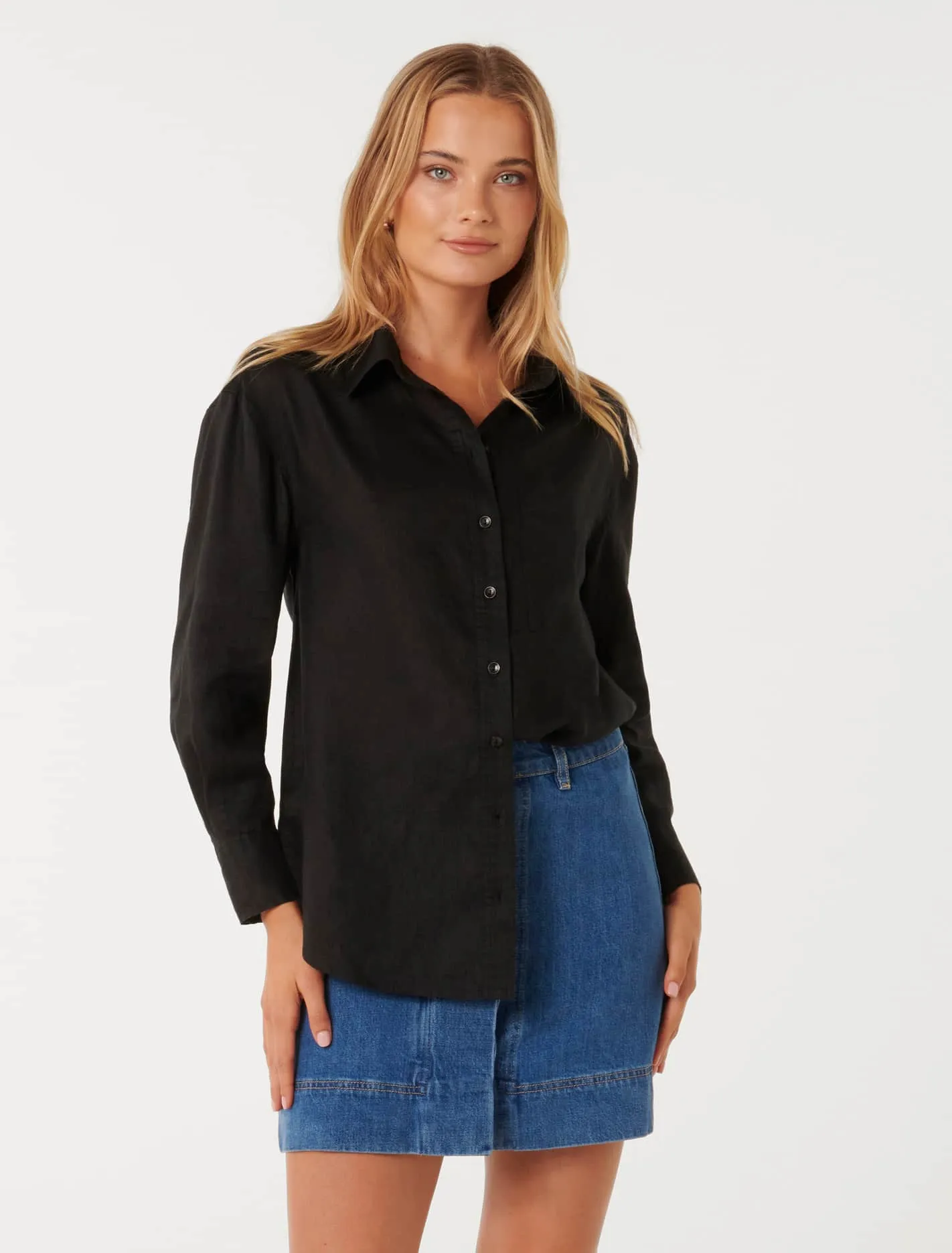 Willa Linen Blend Shirt