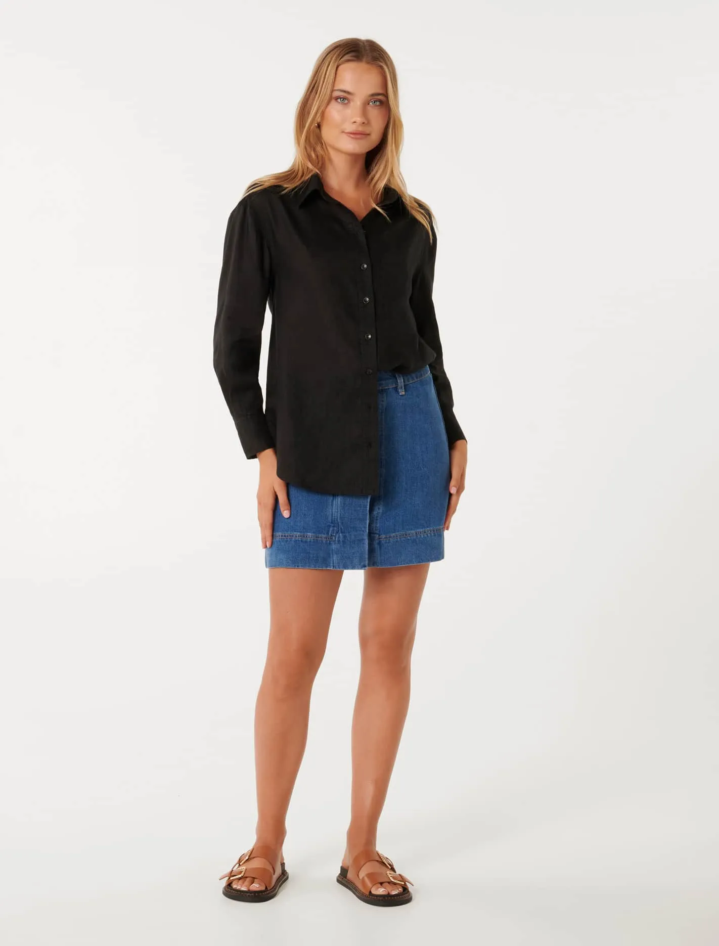 Willa Linen Blend Shirt