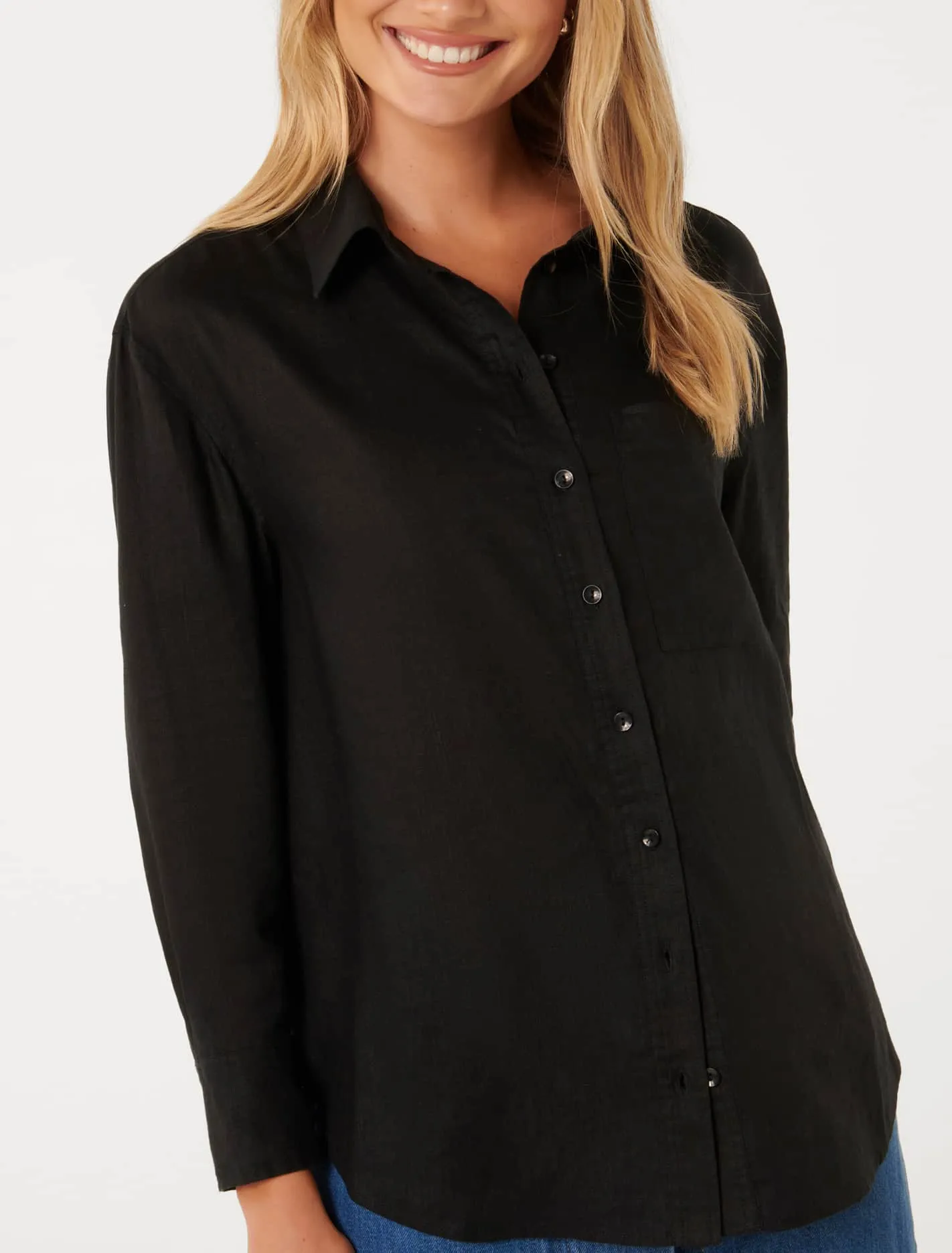 Willa Linen Blend Shirt