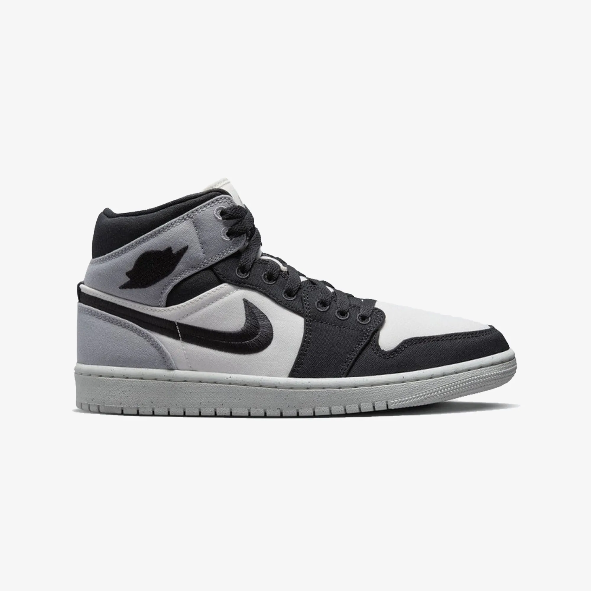 Women's Air Jordan 1 Mid SE 'Sail/Black-Light Steel Grey'