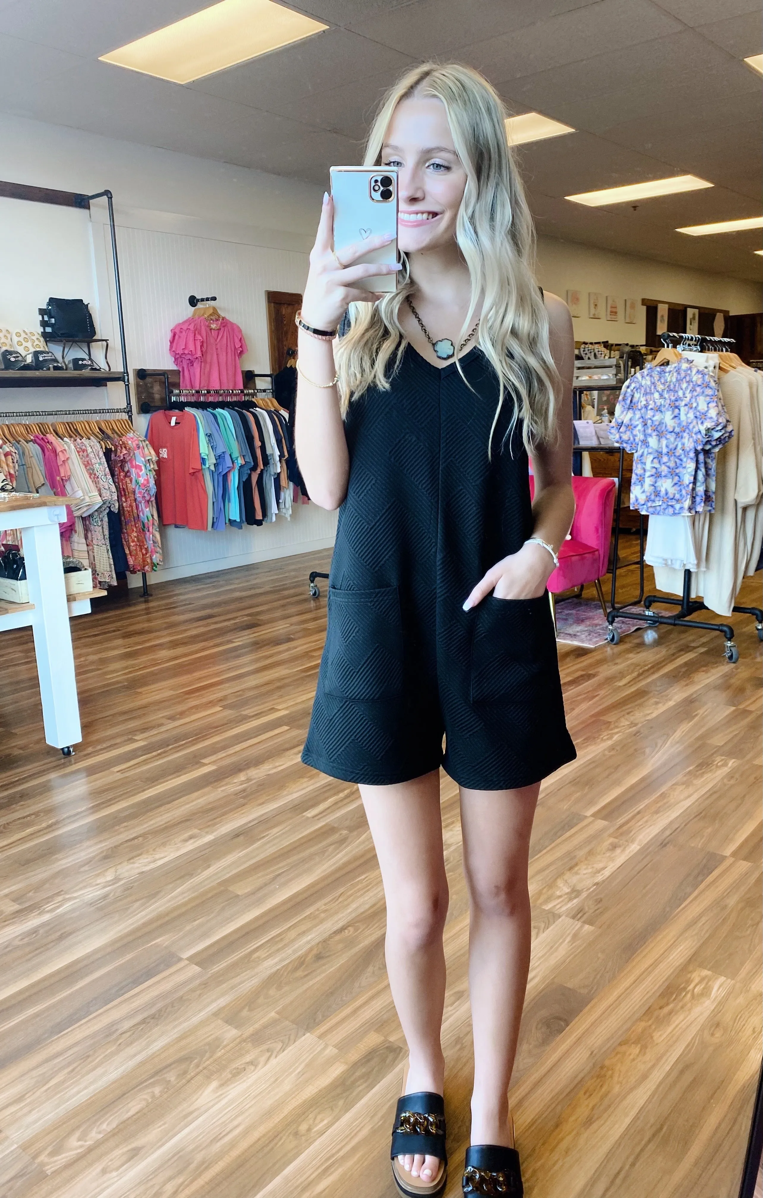 Women's Sophie Overall Romper - Stylish and Trendy