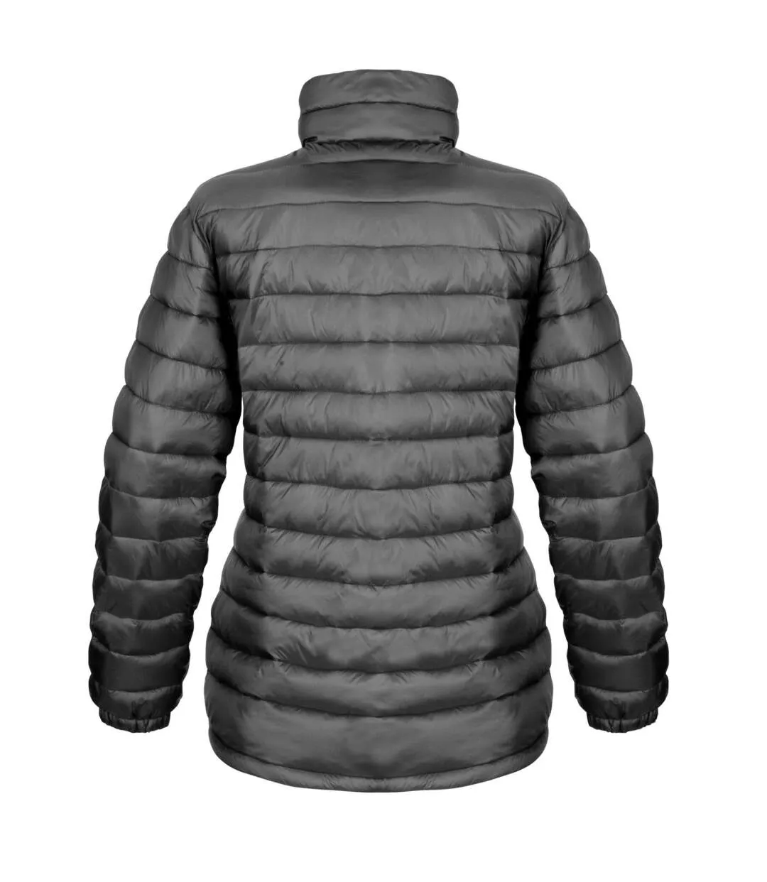 Womens/ladies ice bird padded jacket black Result Urban