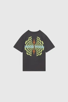 Wood Wood Haider Tribe T-shirt - Anthracite