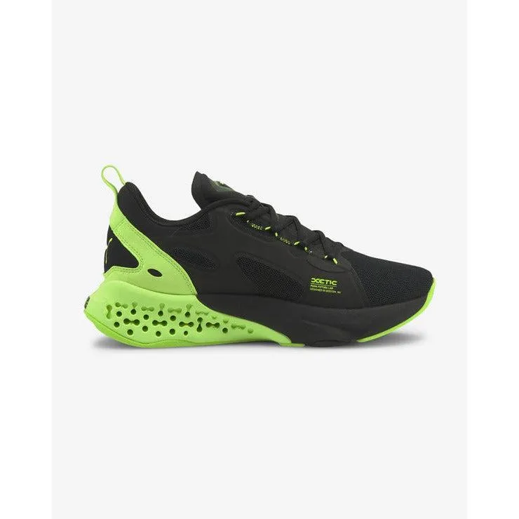 XETIC Halflife Sneaker in Black Neon Green for Men.